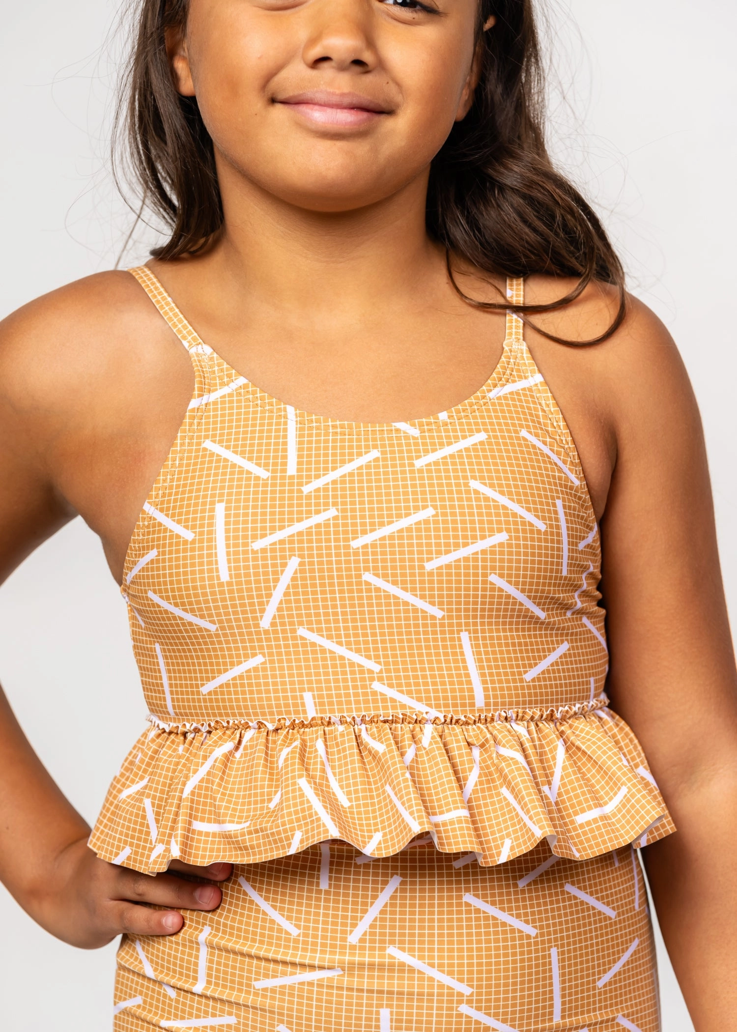 Off The Grid | Youth Peplum Top