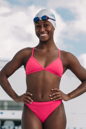 Ohara Bikini Top - Hot Pink all types of swimwear, full coverage swimwear for all ages