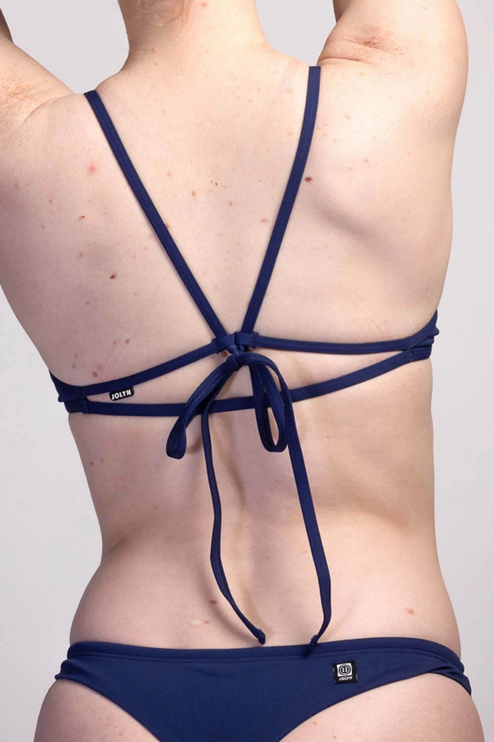 Ohara Bikini Top - Navy all types of swimwear, full coverage swimwear for all ages