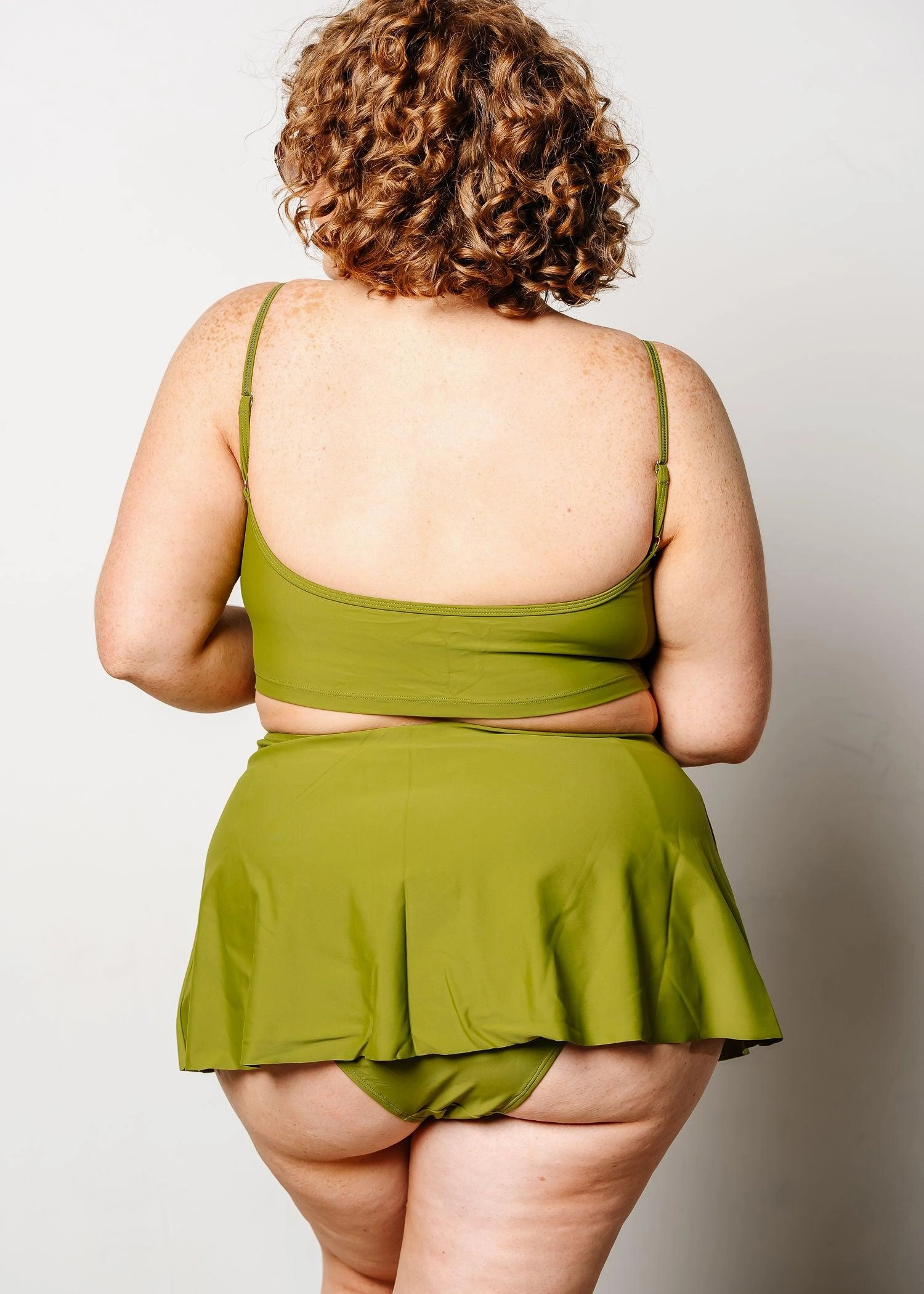 Olive Green | Centered Top