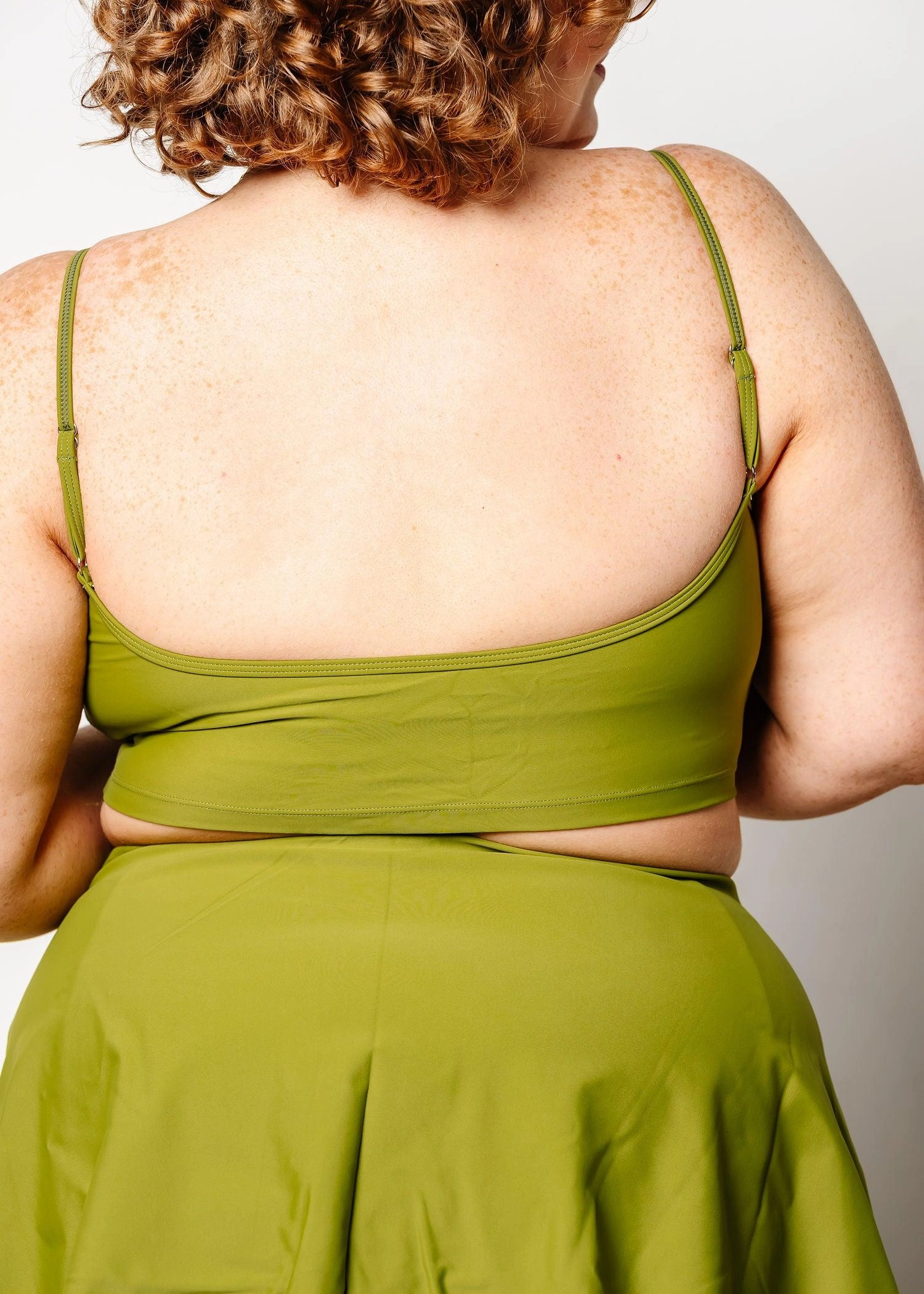 Olive Green | Centered Top