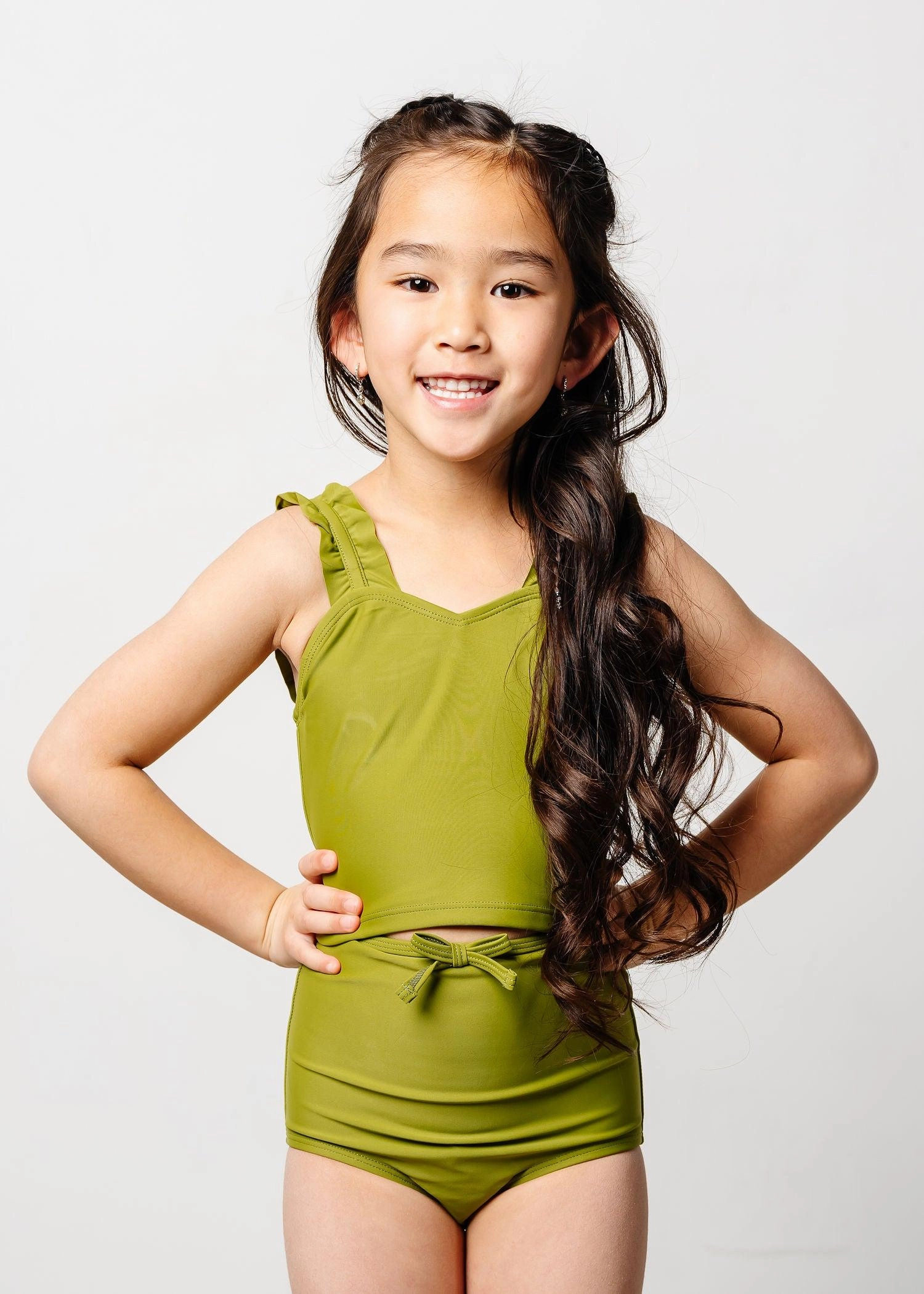 Olive Green | Mini Ripple Top