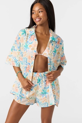 OLIVIA BAHIA COVER-UP SHIRT classic women's swimwear, everyday swimwear for ladies