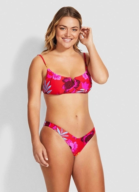 On Vacation V High Cut Rio Bikini Pants - Chilli two-piece bikinis for women, trendy bikinis for beachwear