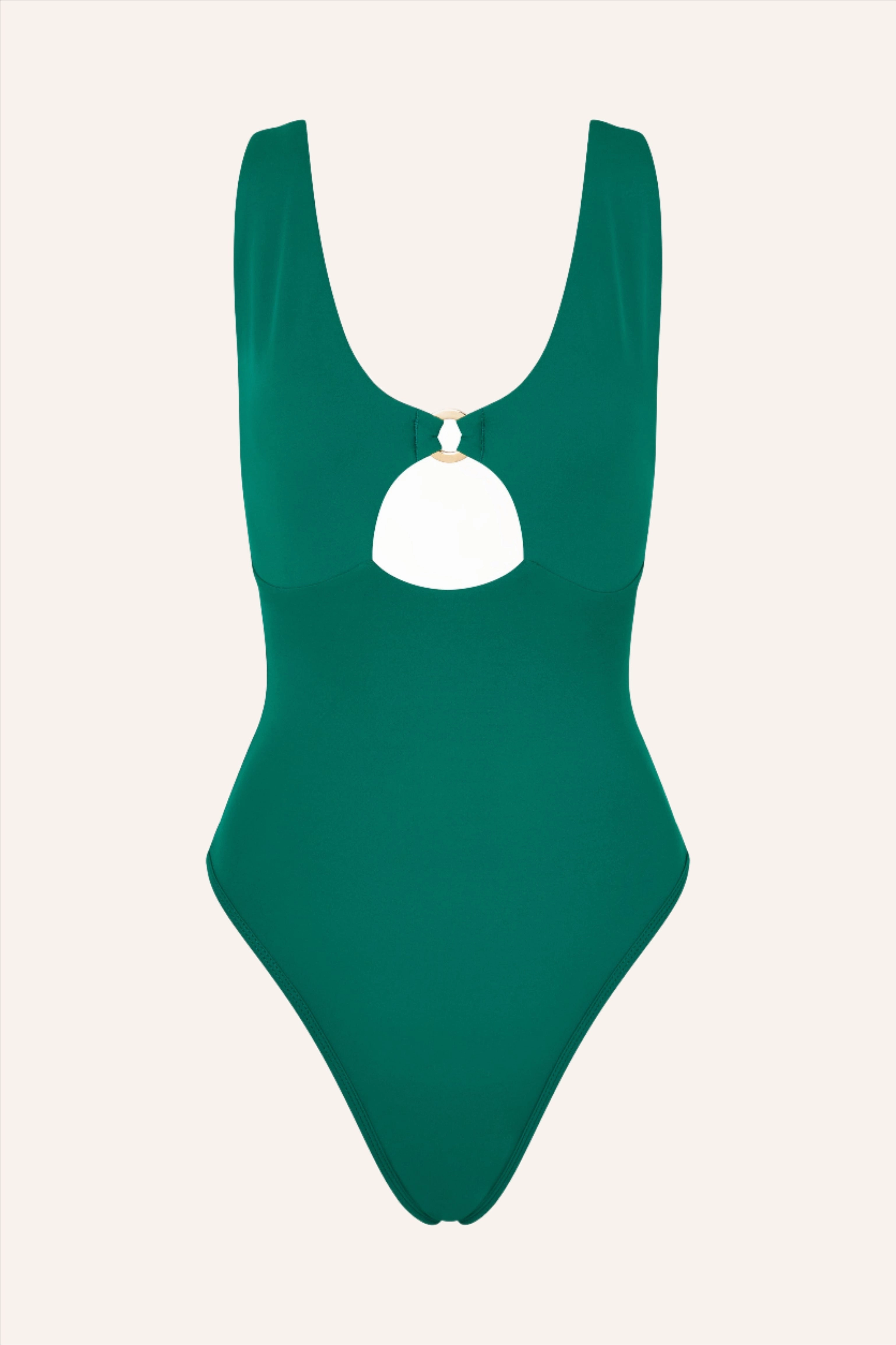 One Piece Cutout Red