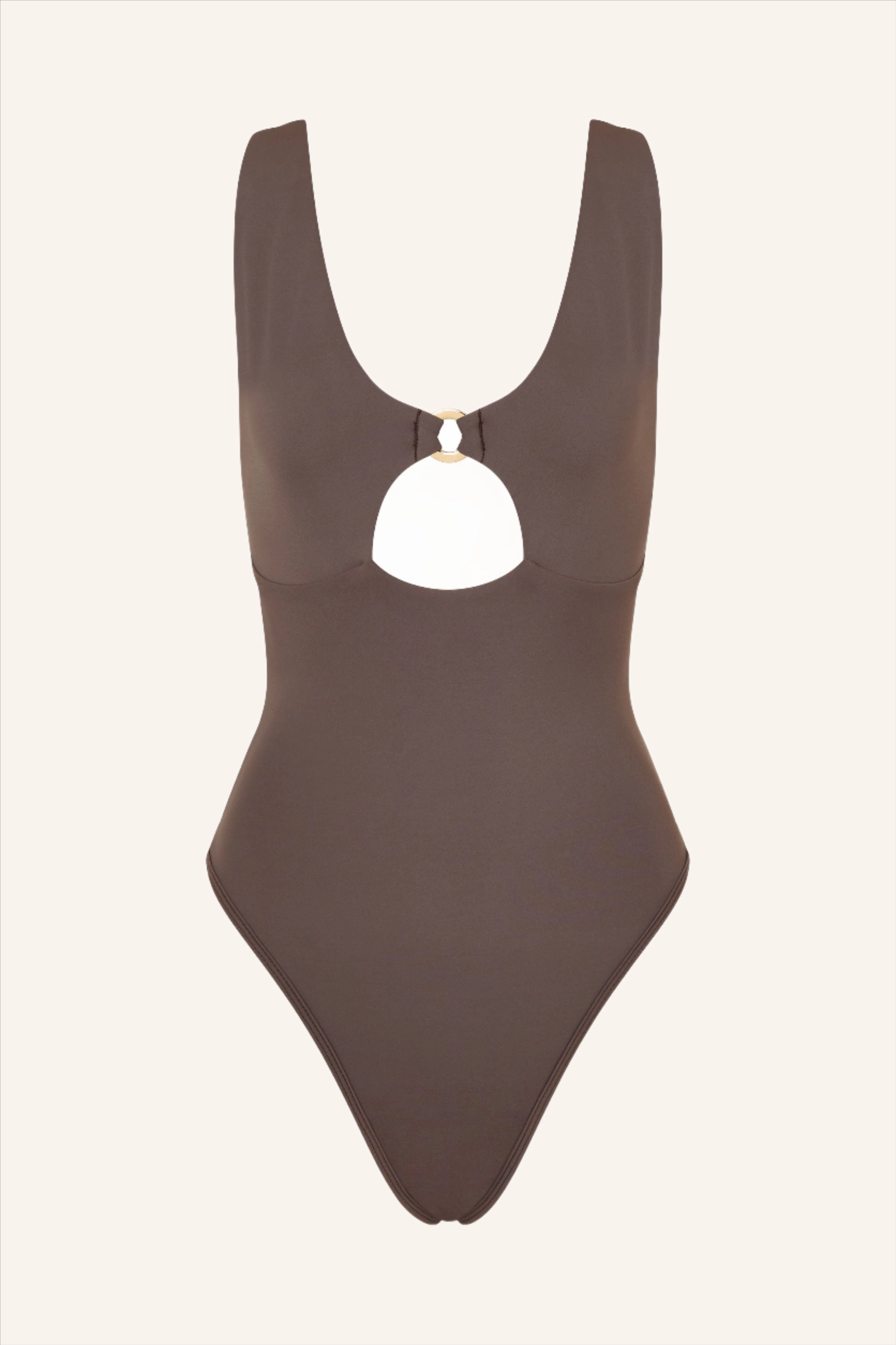 One Piece Cutout Red