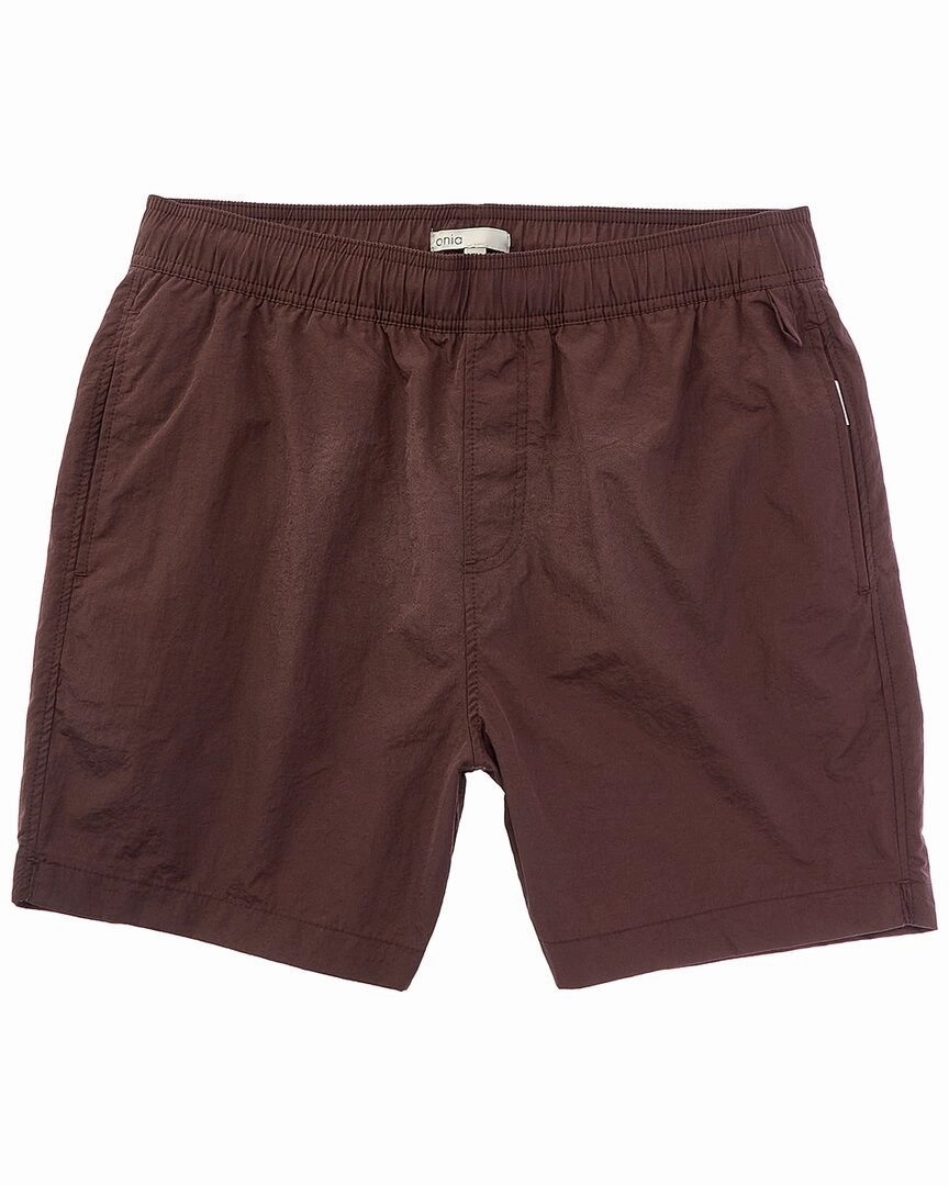 Onia Crinkle Swim Trunk mens beach swimwear, quick dry mens swimsuits