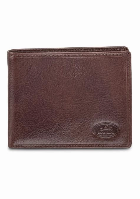 Travel RFID Organizer Anti-Theft Briefcase Mancini Equestrian-2 MenS Classic Billfold Wallet