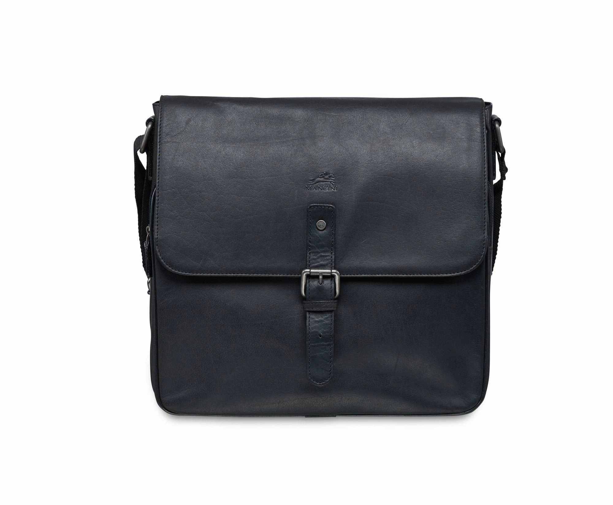 Mancini Buffalo Messenger Bag For 12'' Laptop / Tablet (Rfid Blocking) Anti-Theft Handbag