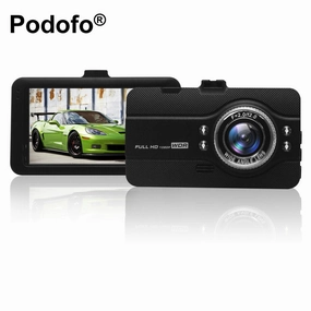 Original Podofo Dashcam Video Recorder Registrator Car Camera Dvrs Fh07 Full Hd 1080P Wdr G-Sensor Night Vision Dash Cam Dvr Car Weekend Specials Online Exclusive Offer