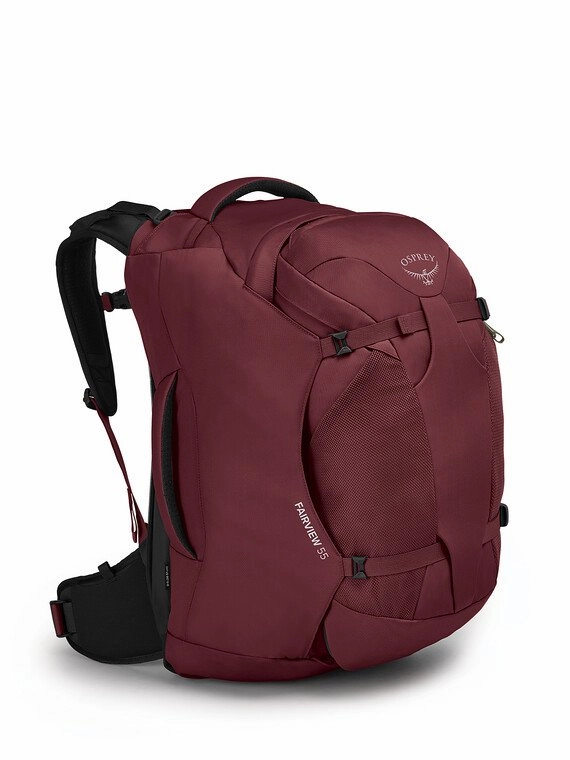 Compact Travel Organizer Expandable Travel Bag Osprey Fairview 55