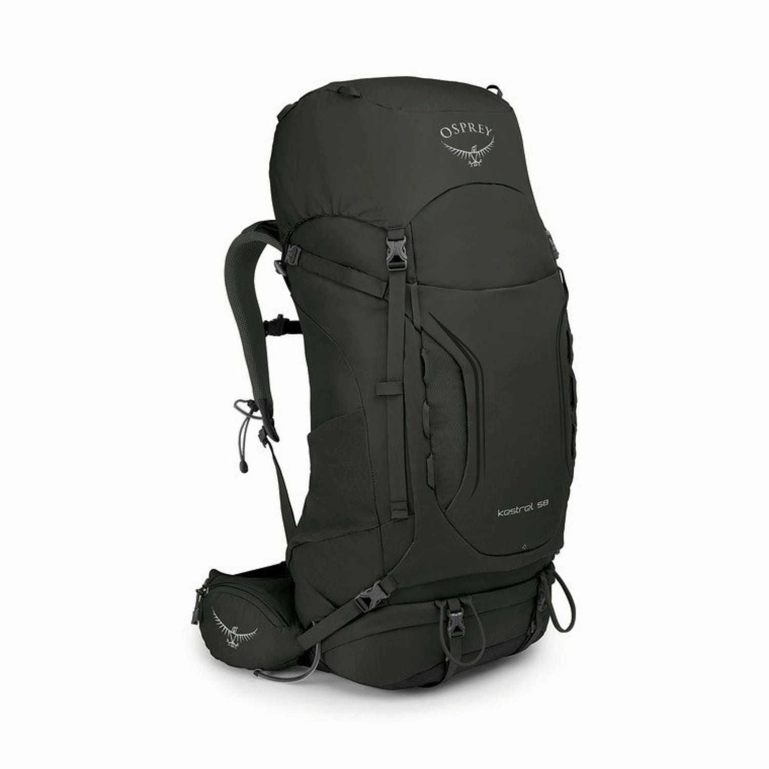 High Capacity Travel Bag Osprey Kestrel 58 Backpack L/Xl