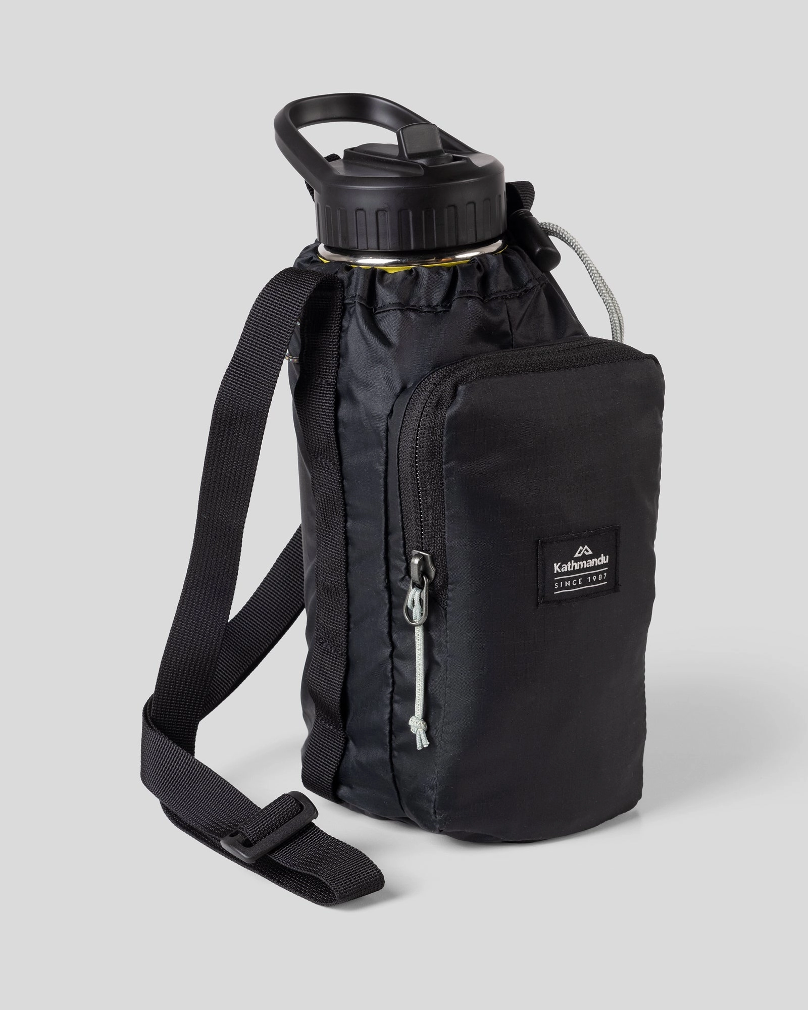 Travel Duffel Pack&Go Bottle Holder - Black Stingray