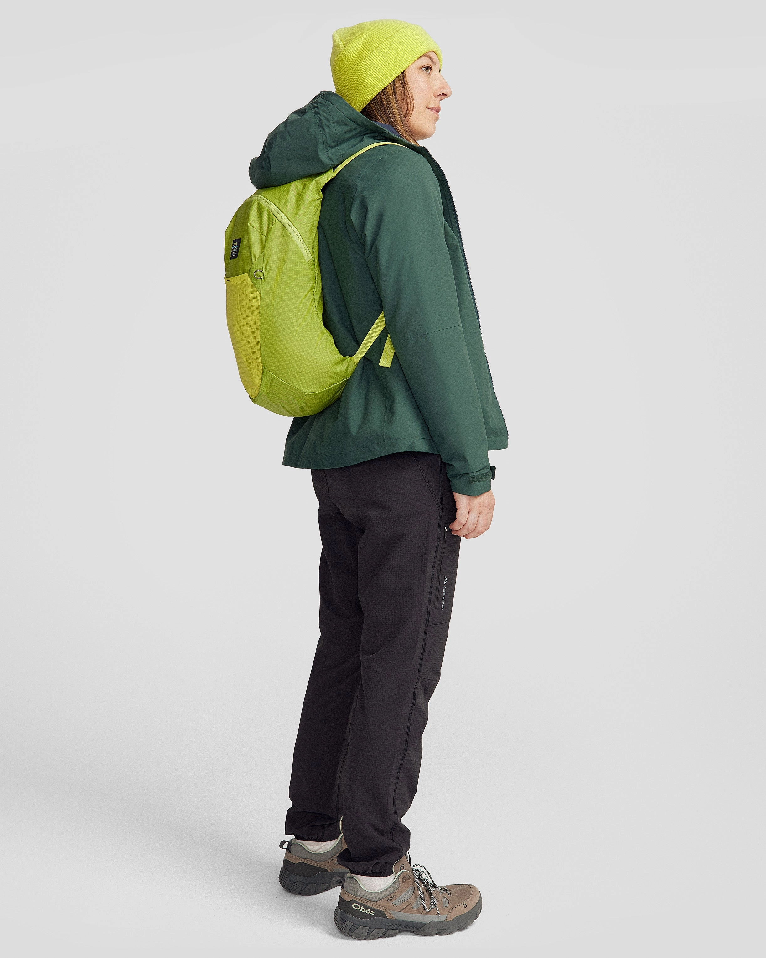 High Capacity Travel Bag Pack&Go Pack - Bright Moss
