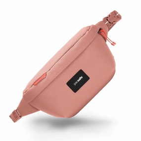 Pacsafe Go Anti-Theft Sling Pack - Rose Travel Security Backpack Anti-Theft Card Case