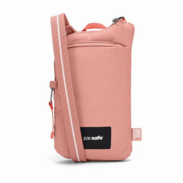RFID Card Holder Secure RFID Passport Wallet Pacsafe Go Tech Anti-Theft Shoulder Bag