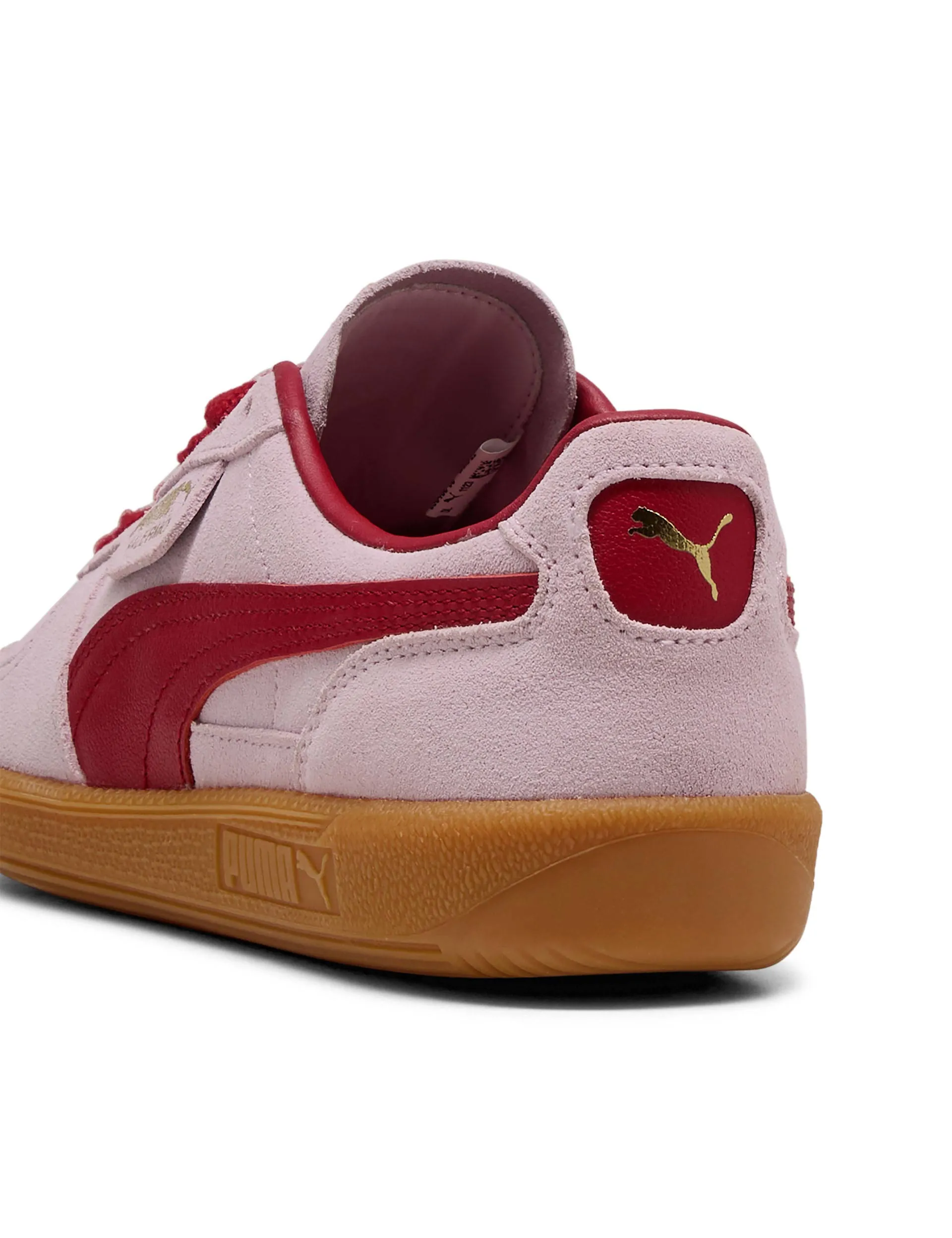 Palermo Sneakers - Rose Mauve/Dark Crimson