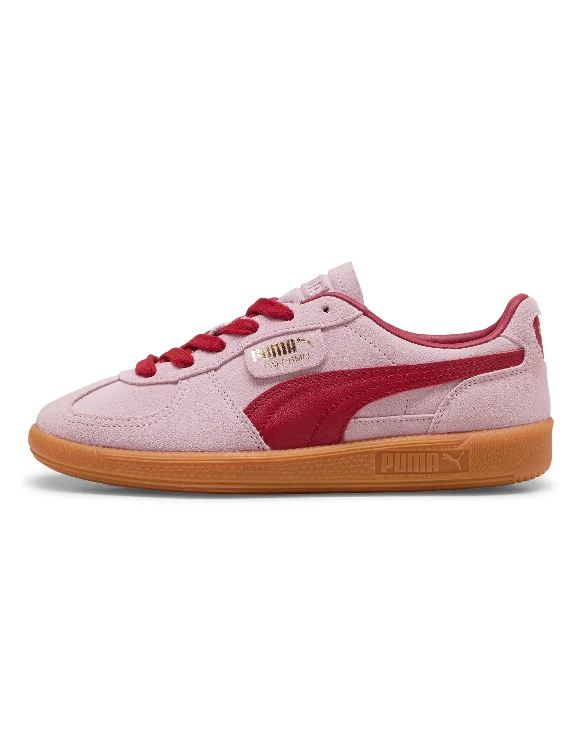 Palermo Sneakers - Rose Mauve/Dark Crimson