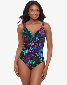 Palma Paradiso Revele Swimsuit - Multi plus size swimwear women, curvy womens swimsuits