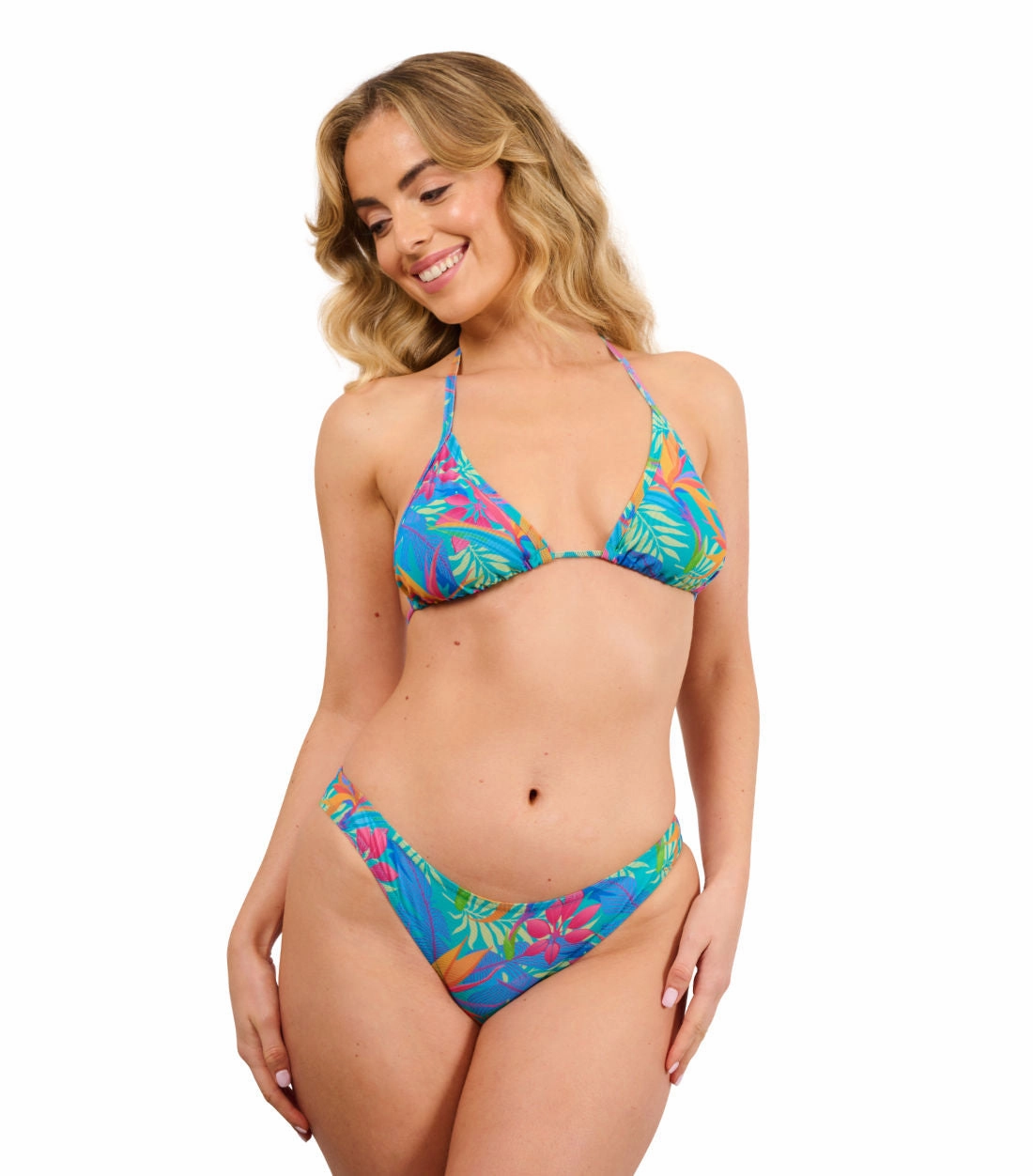 Paradise Green Tan Through Bikini Brief