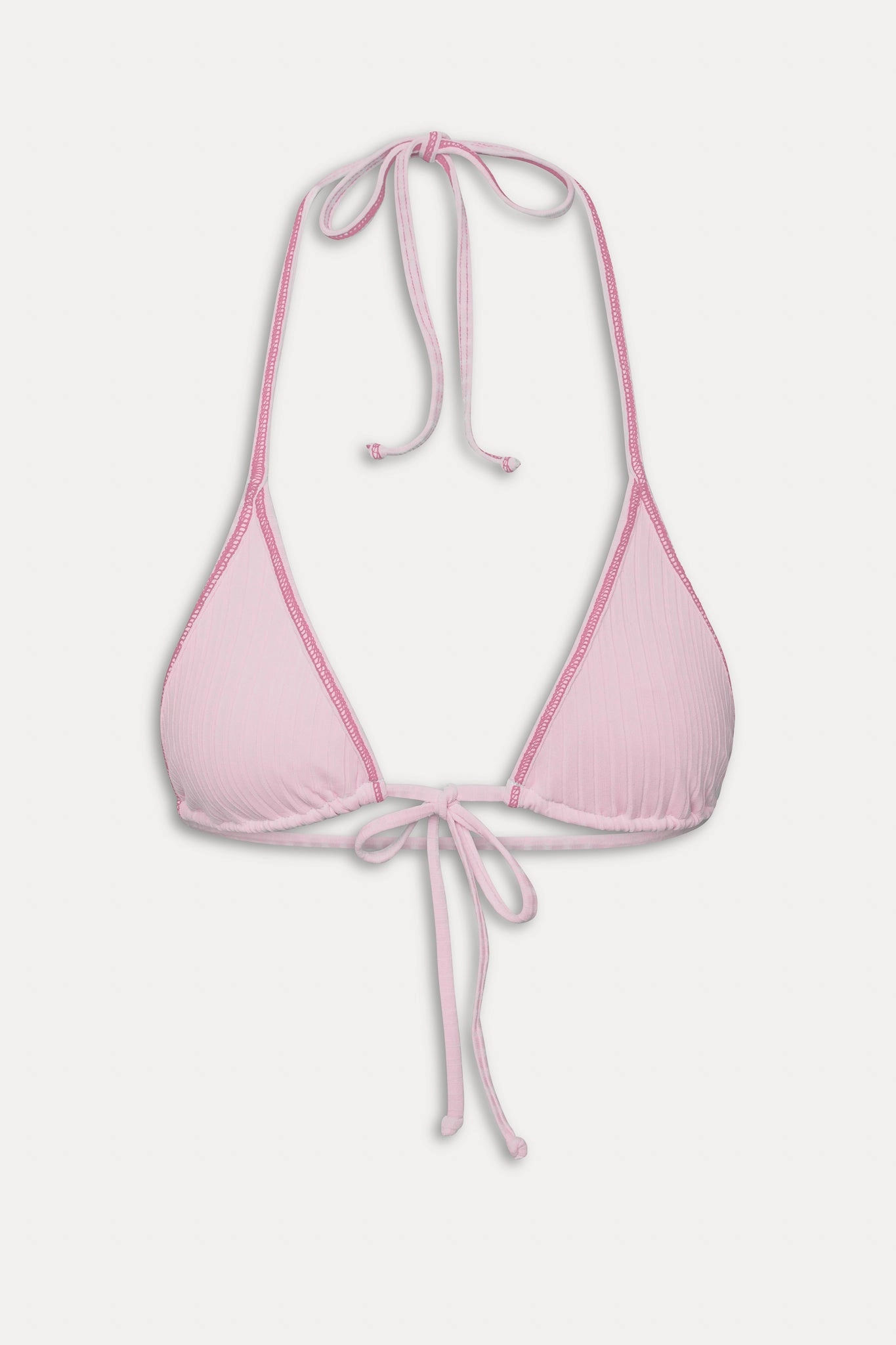 Paradise Halter Bikini Top - Strawberries & Cream