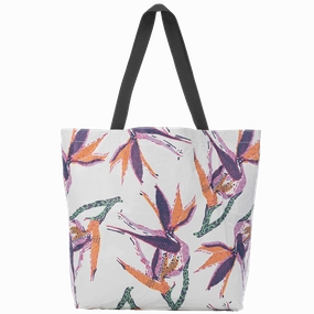 Expandable Travel Bag Paradise On Repeat Reversable Tote