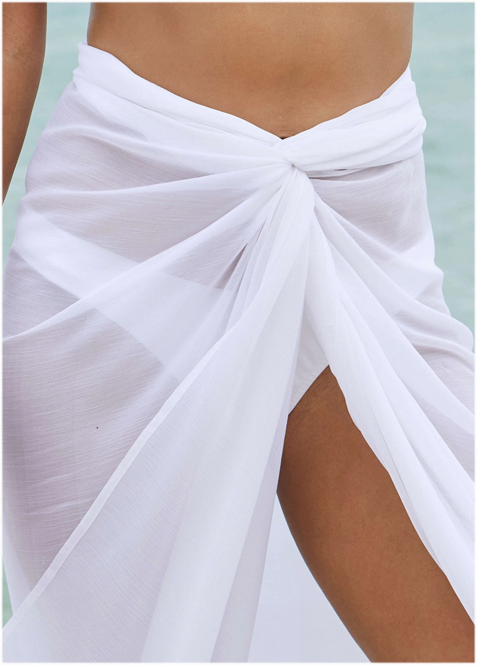 Pareo Cover-Up - Pearl White
