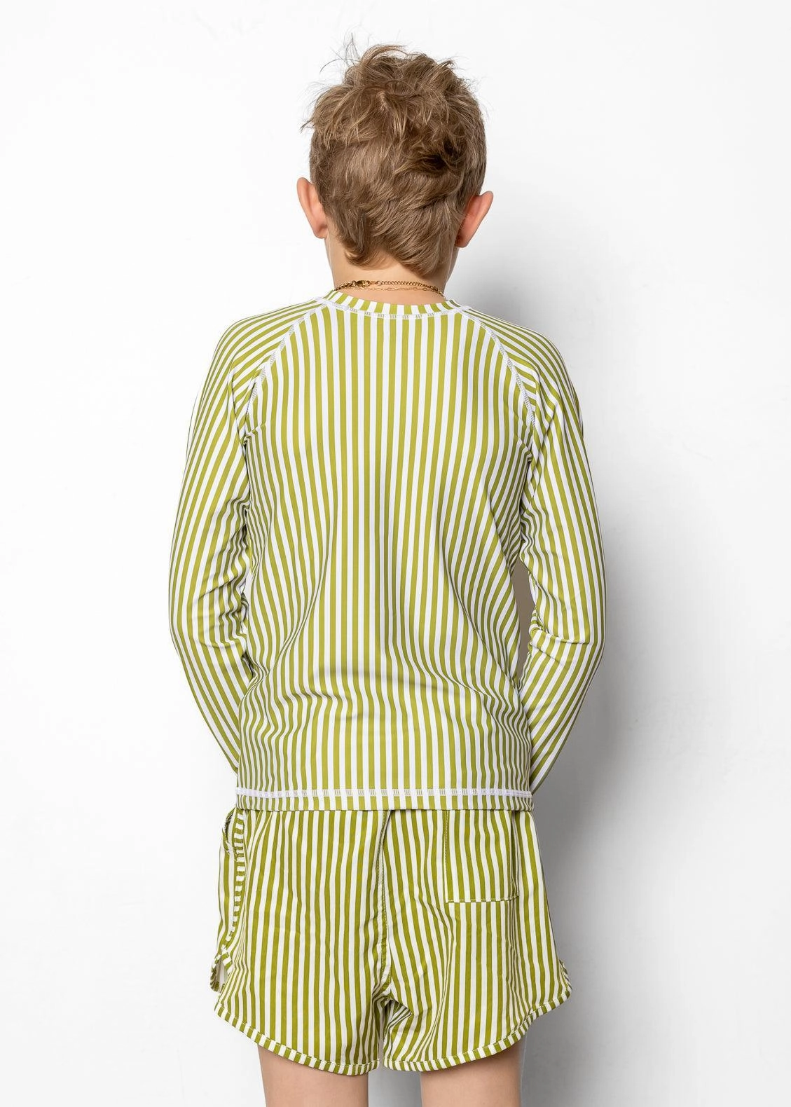 Pear Stripes | Youth Rashguard Top (Unisex)