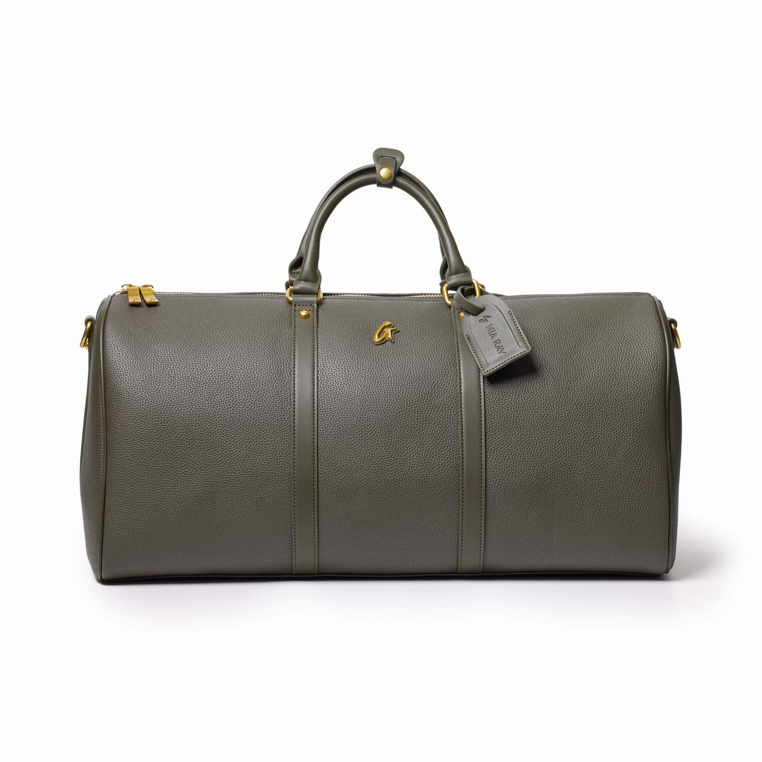 Pebble Duffle Bag - Olive Green Stylish Weekend Bag