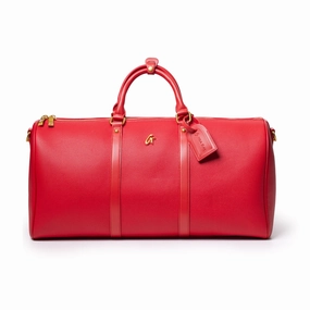 Travel Gear Case Foldable Travel Bag Pebble Duffle Bag - Red