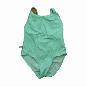 Petit Bateau Girls Turquoise Stars 1-piece Swimsuit cute swimsuits for teen girls, modest teen swimwear