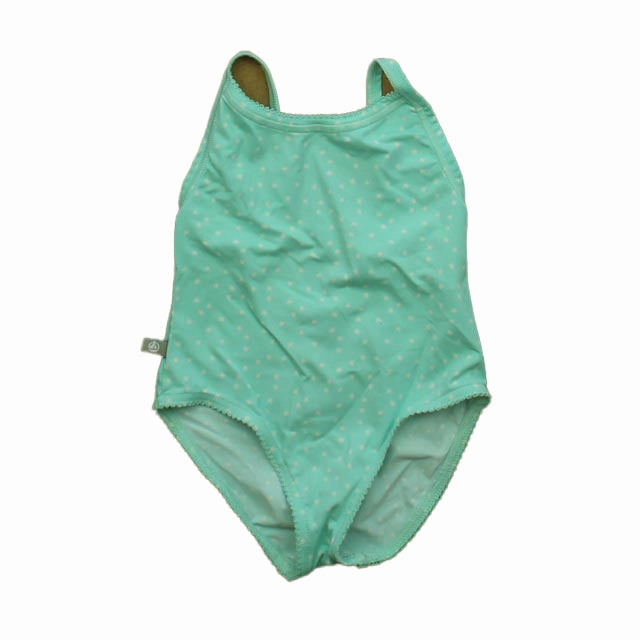Petit Bateau Girls Turquoise Stars 1-piece Swimsuit cute swimsuits for teen girls, modest teen swimwear