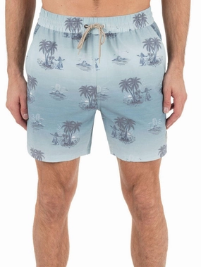 Phantom Naturals Cannonball Volley 17'' Boardshorts men's boardshorts swimwear, long swim shorts for men