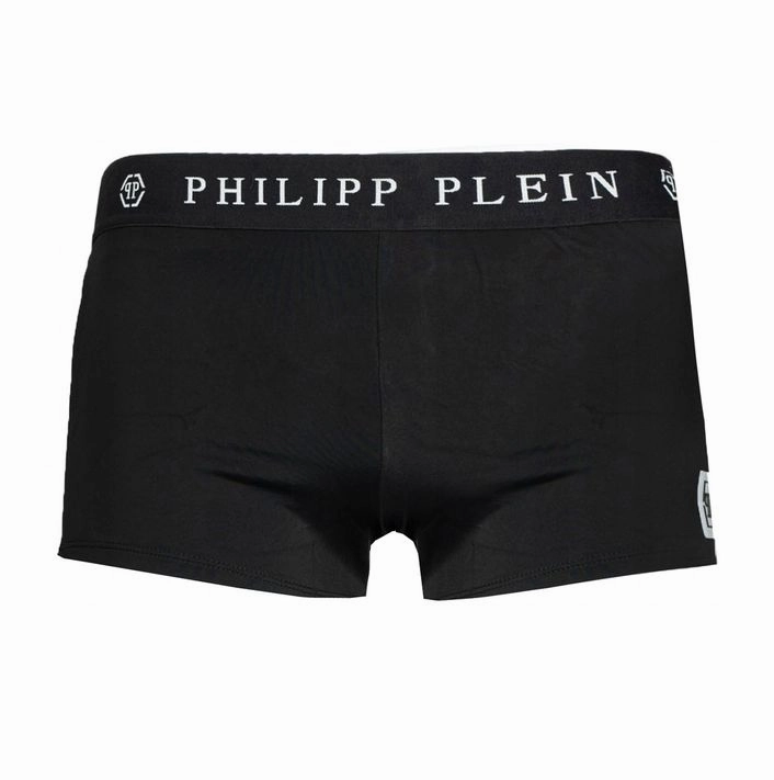 Philipp Plein  Polyamide Men's Swimwear mens full coverage swimwear, stylish mens swim trunks