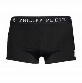 Philipp Plein  Polyamide Men's Swimwear mens full coverage swimwear, stylish mens swim trunks