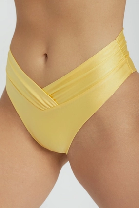 Pico High Waist Bottom - Poppy soft fabric swimwear women, resort swimwear for ladies