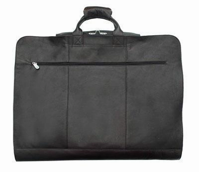 Bag Lock Travel Packing Folder Piel Leather 42" Garment Cover