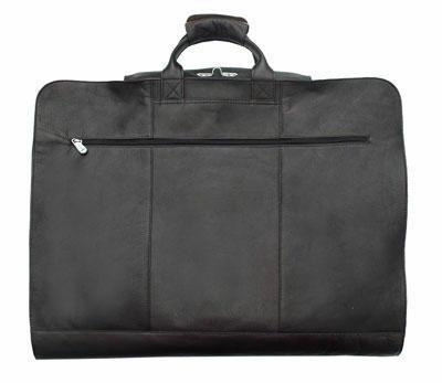 Soft Luggage Piel Leather 42" Garment Cover
