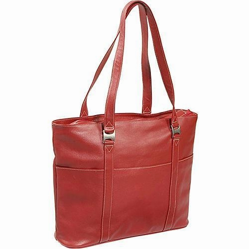 Functional Travel Bag Piel Leather Computer Tote Bag
