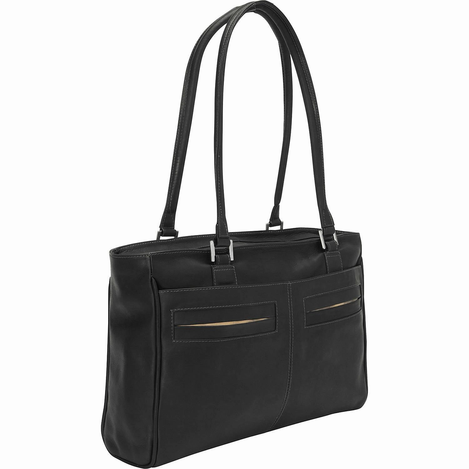Collapsible Travel Bag Sporty Travel Bag Piel Leather Ladies Laptop Tote With Pockets