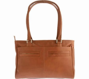 Travel Pouch All-Purpose Travel Bag Piel Leather Ladies Laptop Tote With Pockets