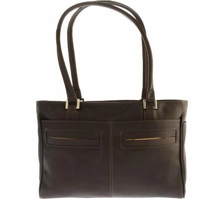 Business Travel Bag Protective Travel Bag Piel Leather Ladies Laptop Tote With Pockets