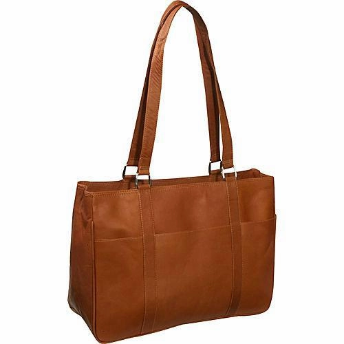 Piel Leather Medium Shopping Bag Stylish Carry-On Bag
