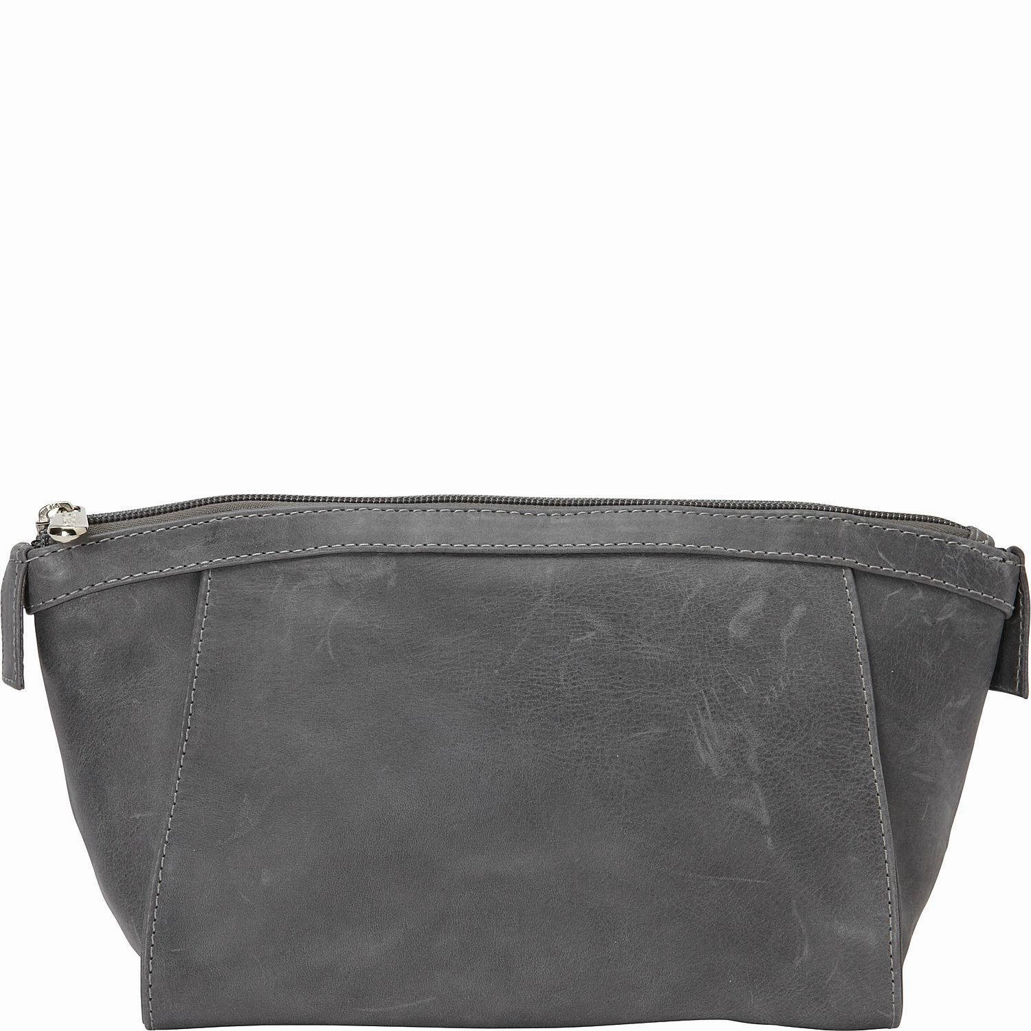Travel Waist Bag Travel Satchel Bag Piel Leather Zippered Travel Kit