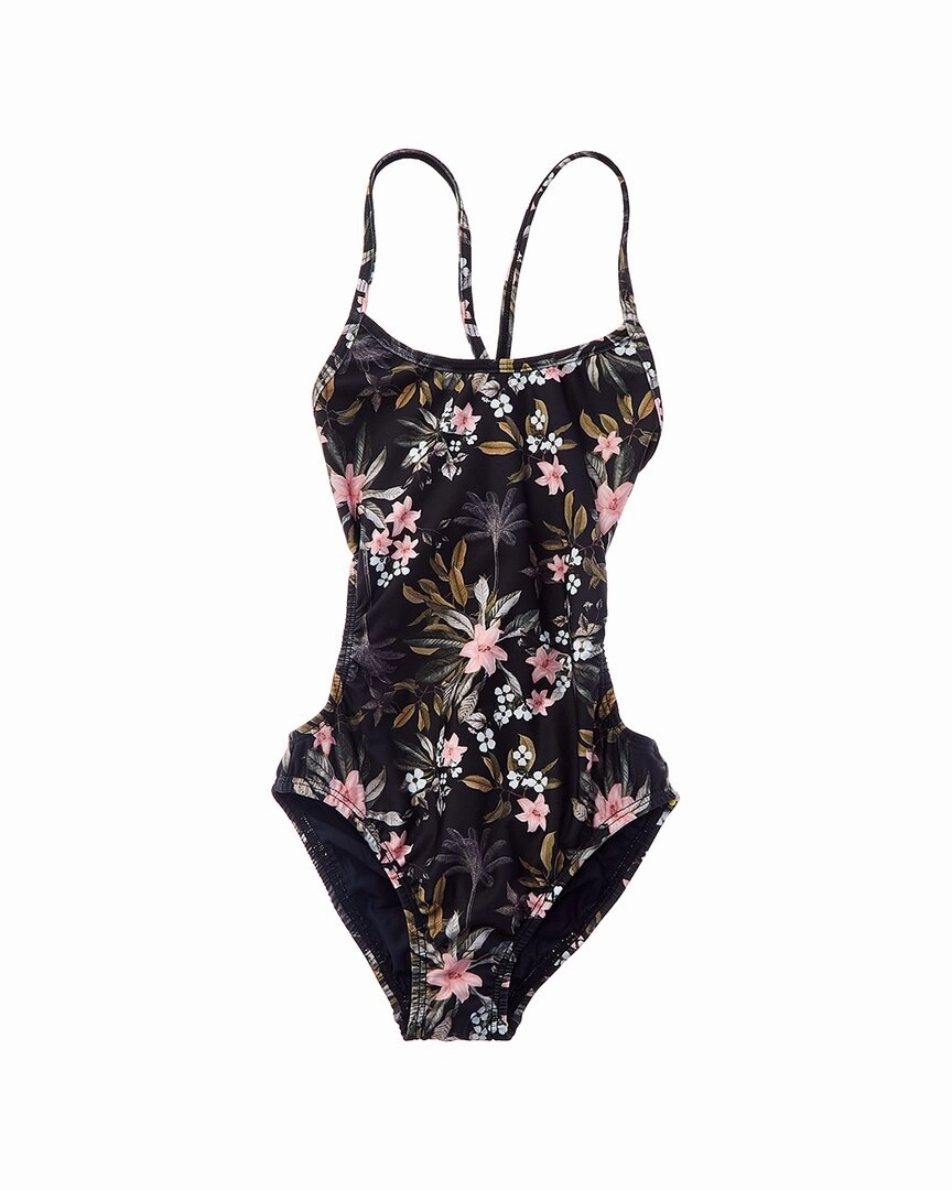 PilyQ Ayah Cutout One-Piece cute swimsuits for teen girls, modest teen swimwear