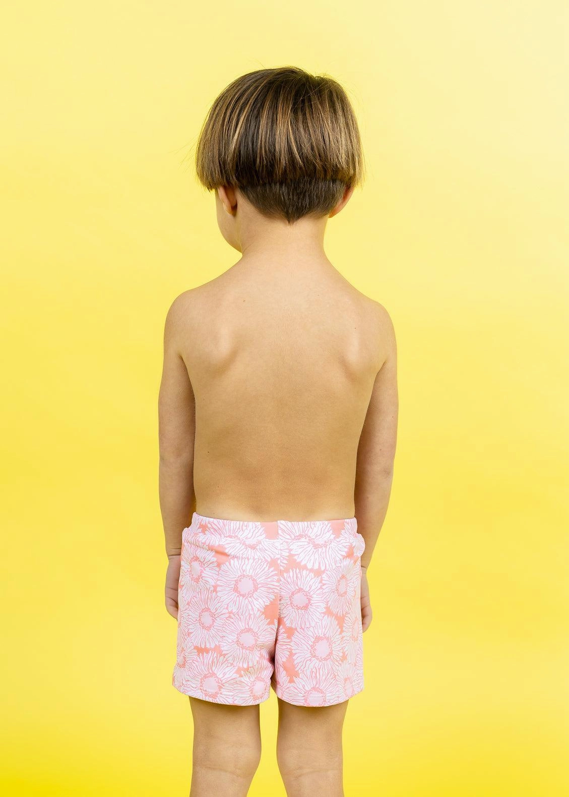 Pink Daisies | Mini Euro Shorts