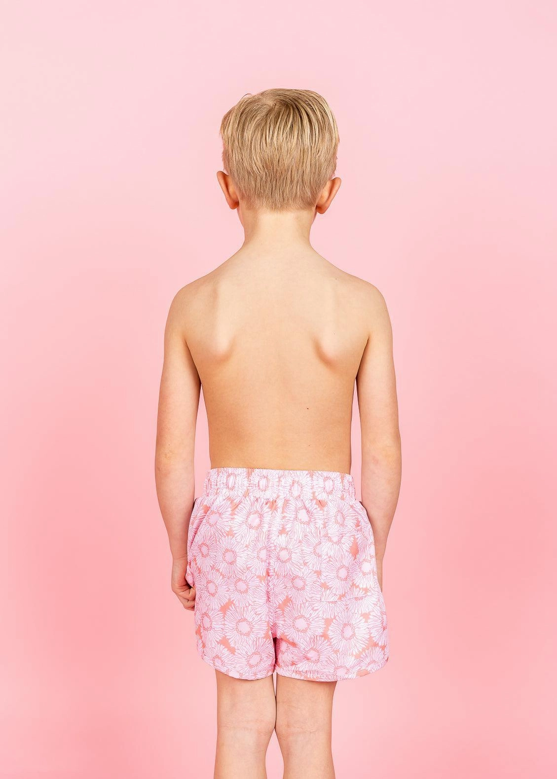 Pink Daisies | Mini Retro Shorties