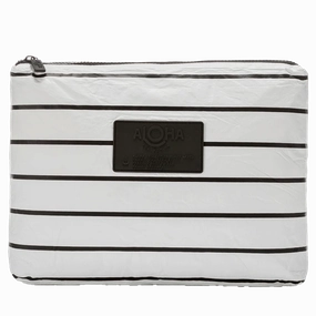Pinstripe Mid Travel Travel Tote Portable Travel Bag