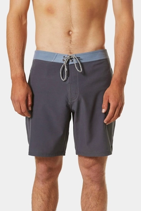 Plank Surf Trunk In Black Wash mens beach swimwear, quick dry mens swimsuits