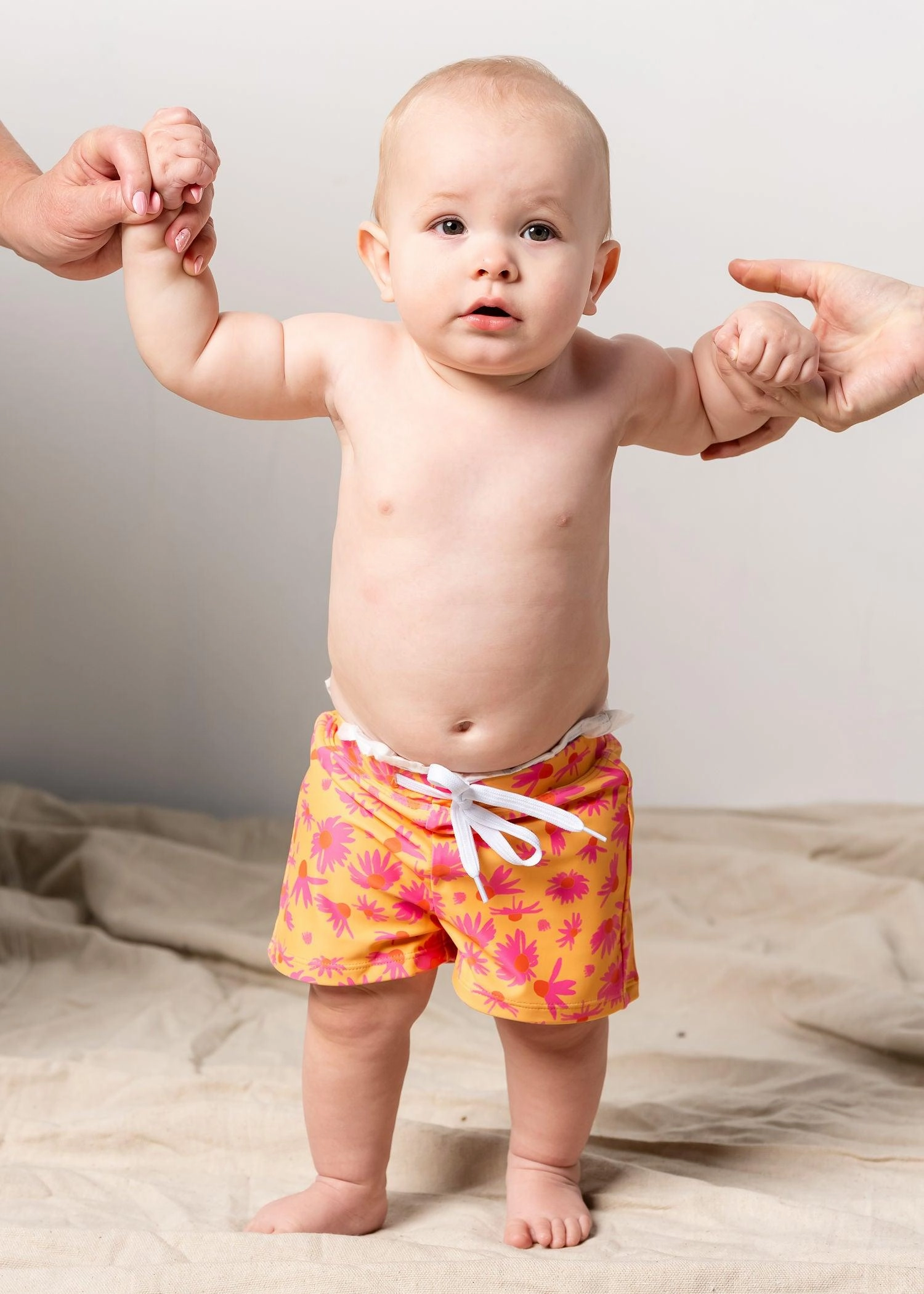 Playful Daisies | Baby Euro Shorts